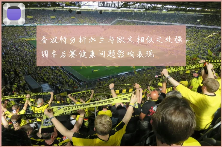 香波特分析加兰与欧文相似之处强调季后赛健康问题影响表现